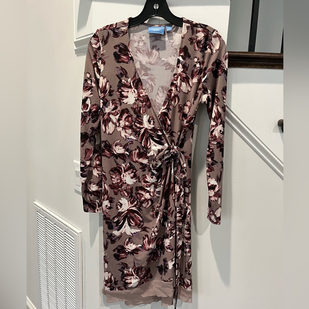 Floral Wrap Dress